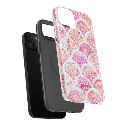 Pink Shell Watercolor Phone Case