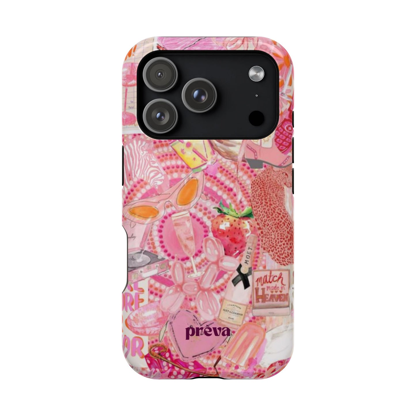 Pink Collage Phone Case