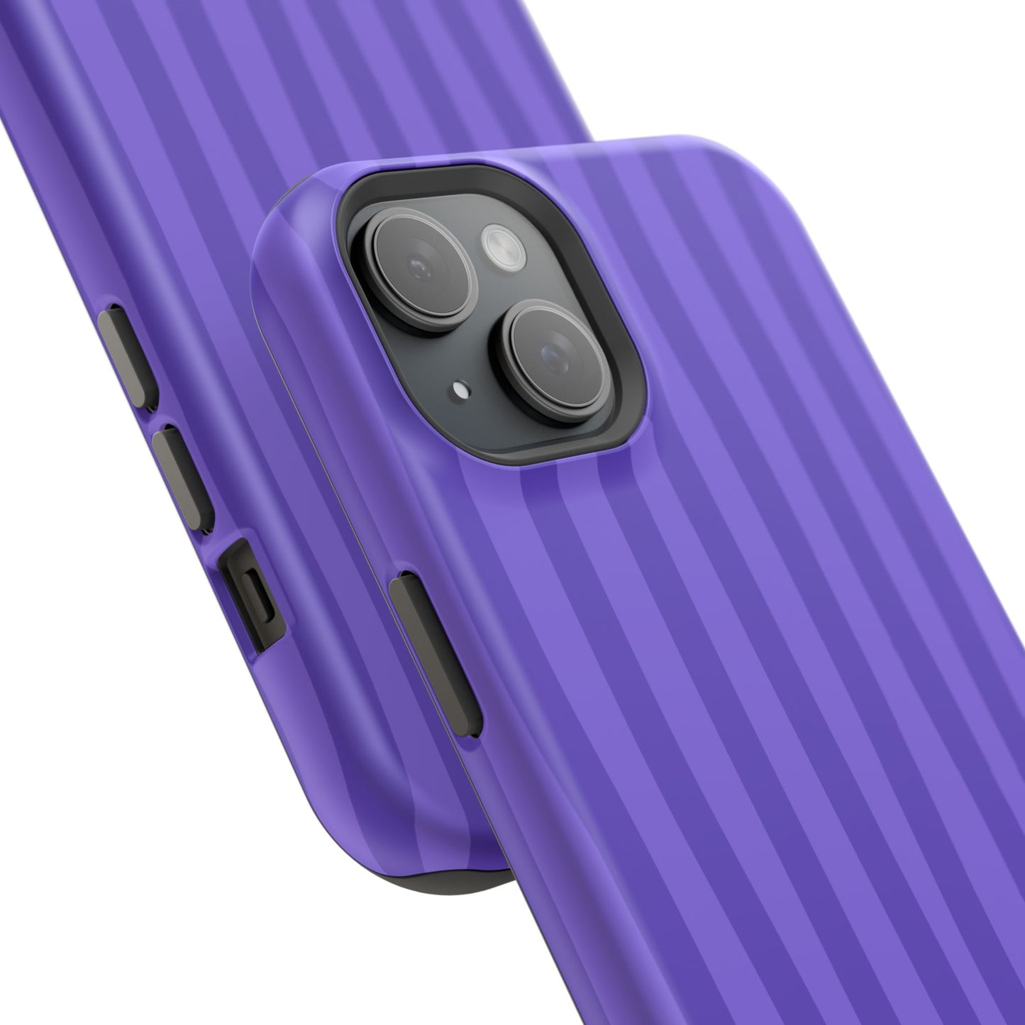 Dark Purple Stripes Phone Case