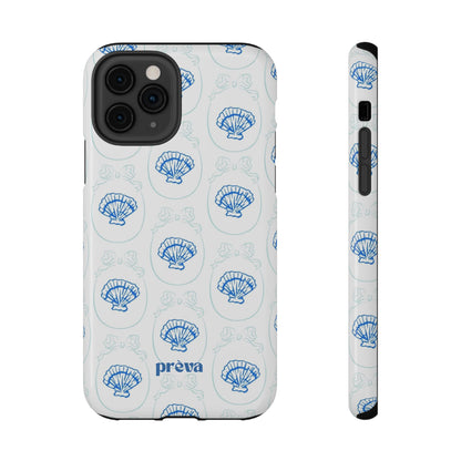 Fancy Teal Shell Phone Case