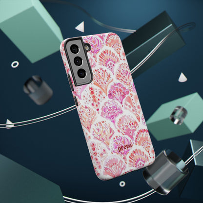 Pink Shell Watercolor Phone Case
