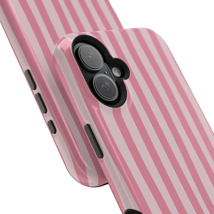 Pink Striped Phone Case