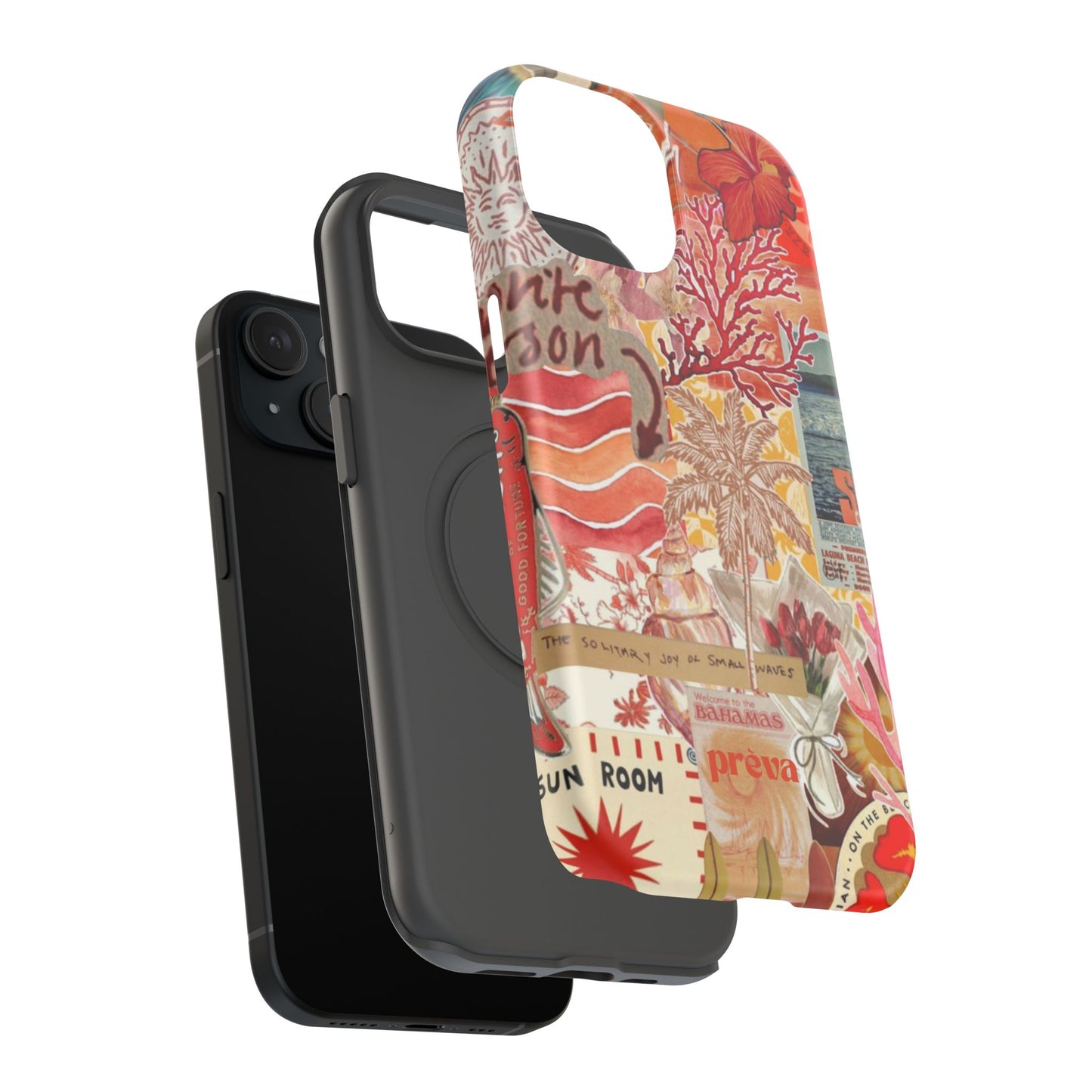 Vintage Floral Collage Phone Case