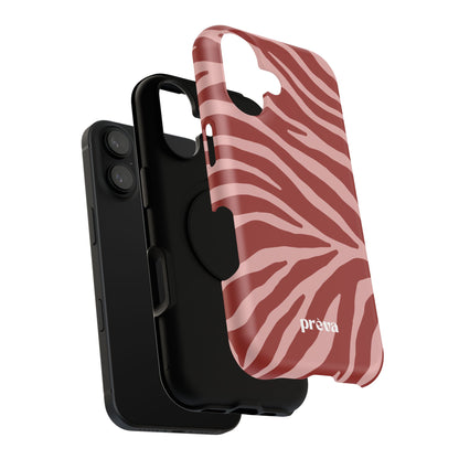 Red Zebra Phone Case