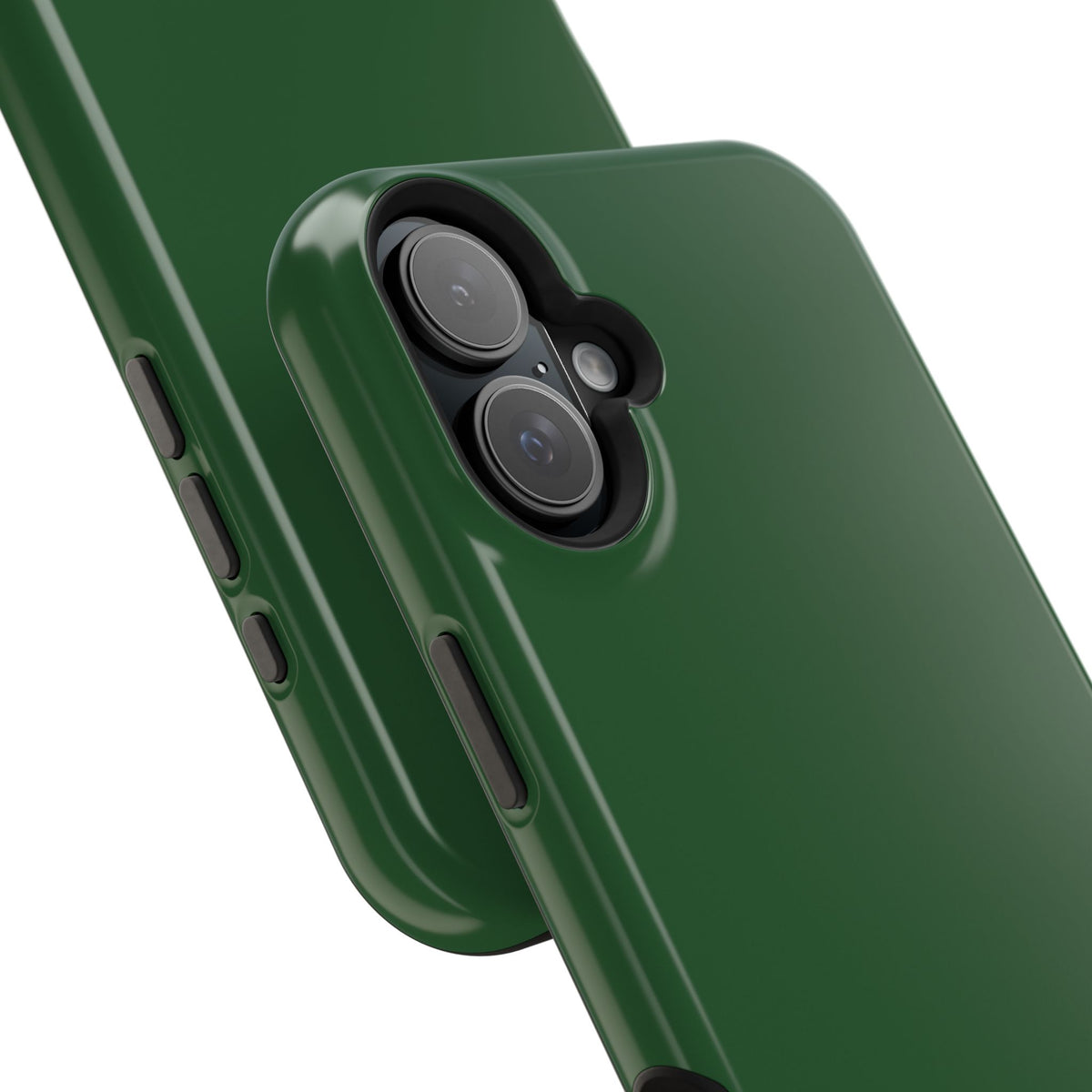 Impact-Resistant Phone Case — Forest Green Slim Armor