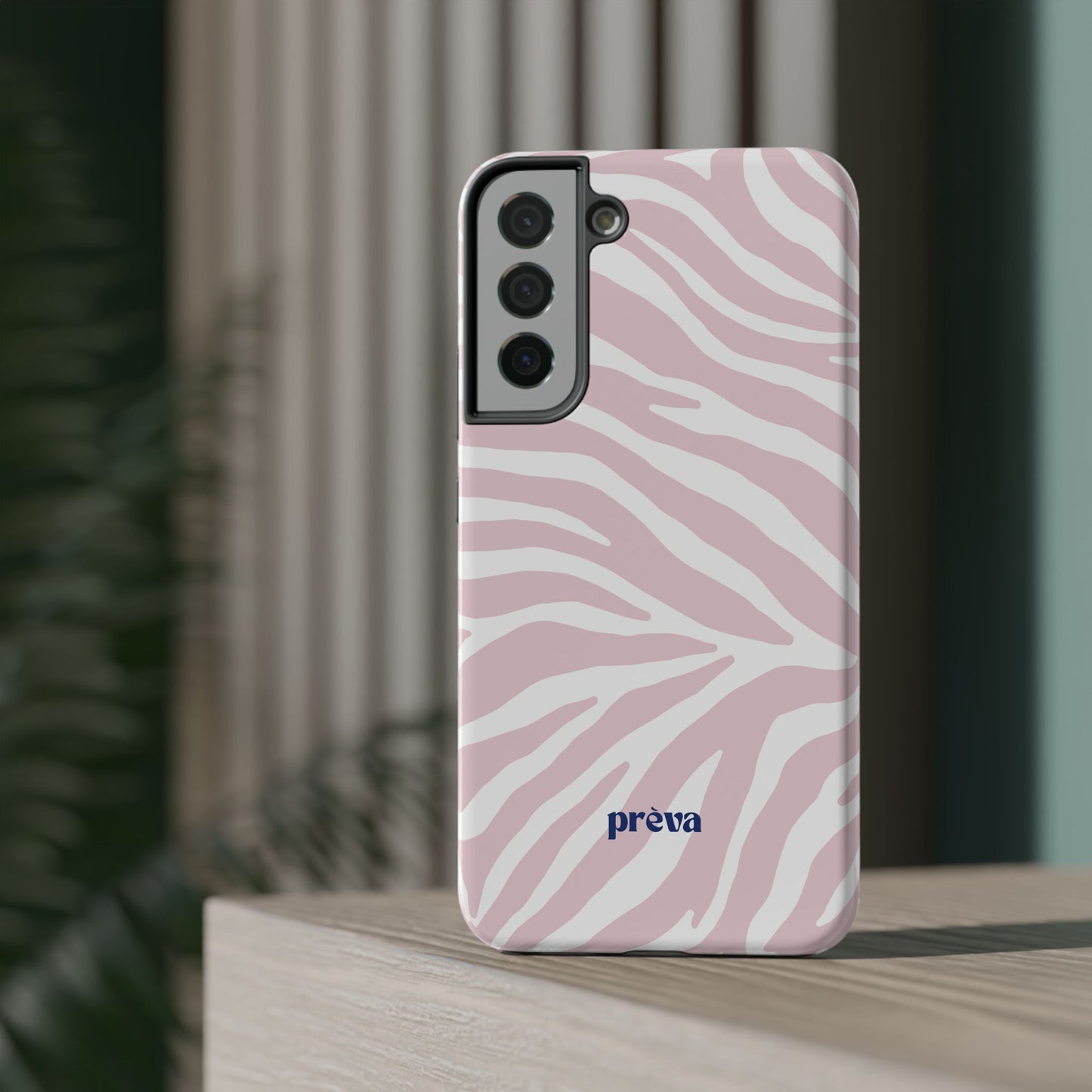 Pink Zebra Phone Case