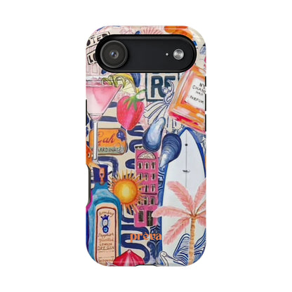 Tropical Beach Collage Phone Case