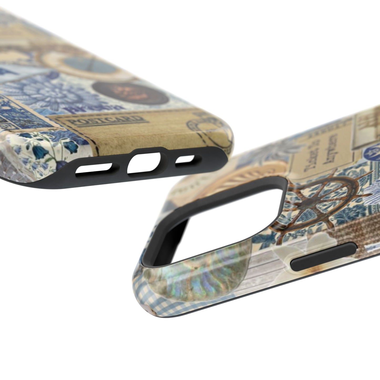 Neutral Travel Collage Phone Case
