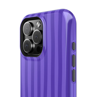 Dark Purple Stripes Phone Case
