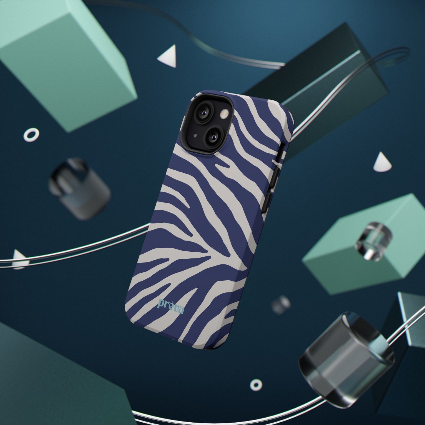 Blue Zebra Phone Case