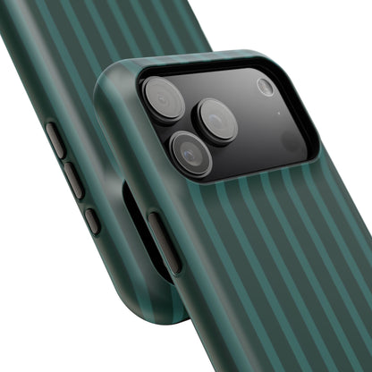 Striped Green Phone Case