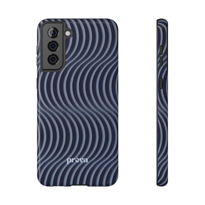 Wavy Navy Phone Case
