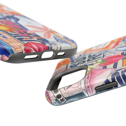 Tropical Beach Collage Phone Case
