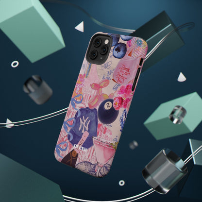 Retro 8 Ball Collage Phone Case