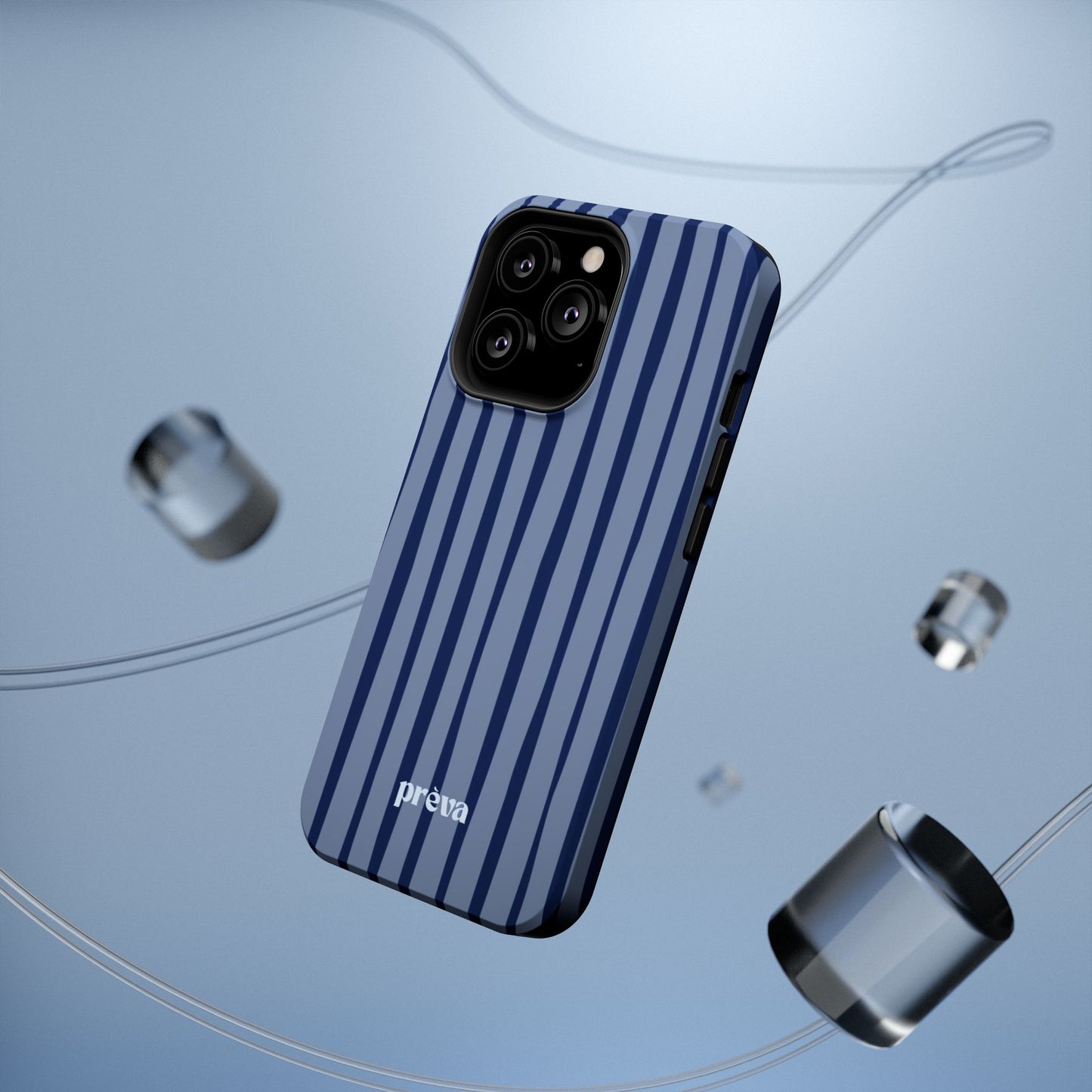Navy Stripe Phone Case
