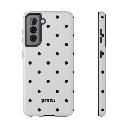 B&W polka dots Phone Case