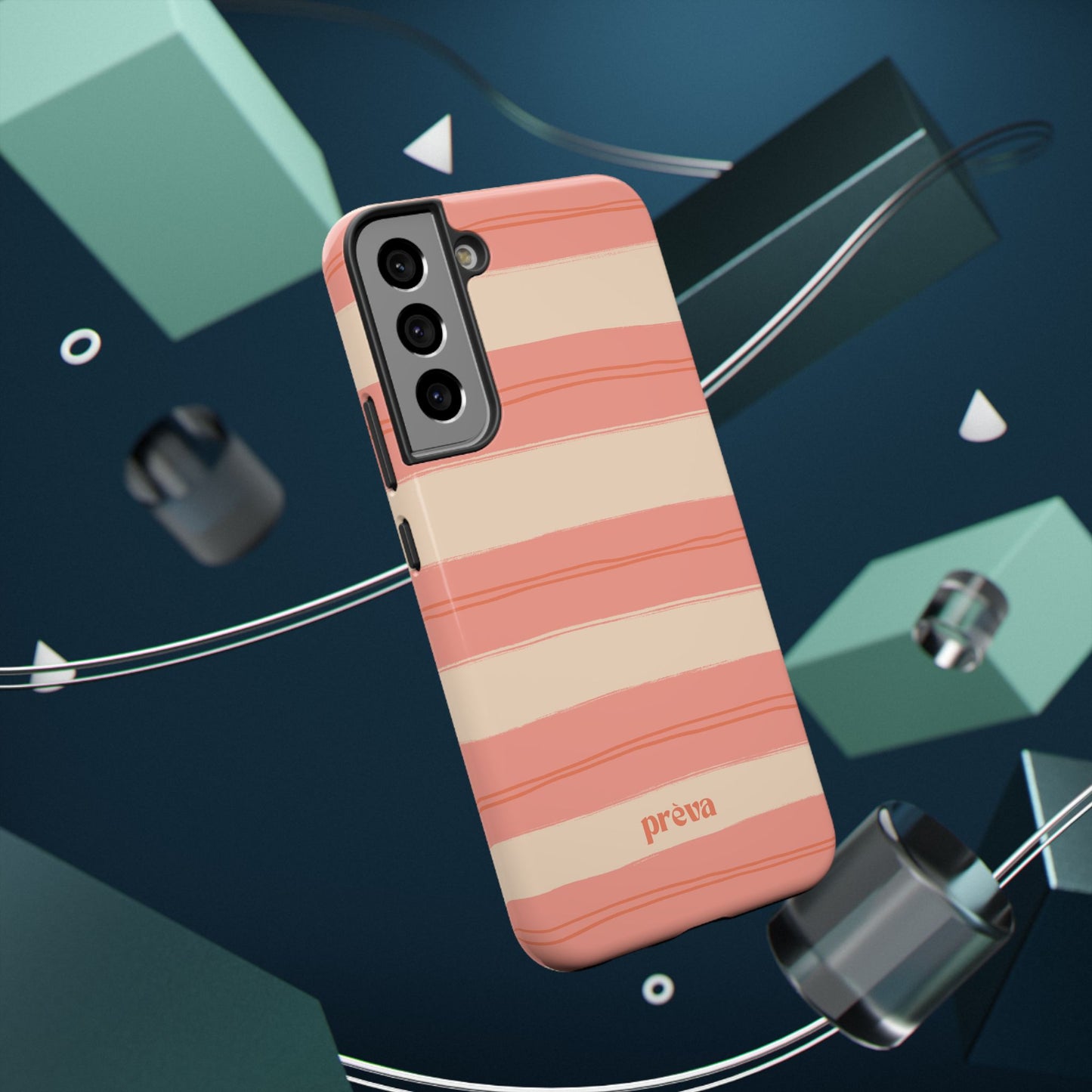 Coral Coast Stripes Phone Case