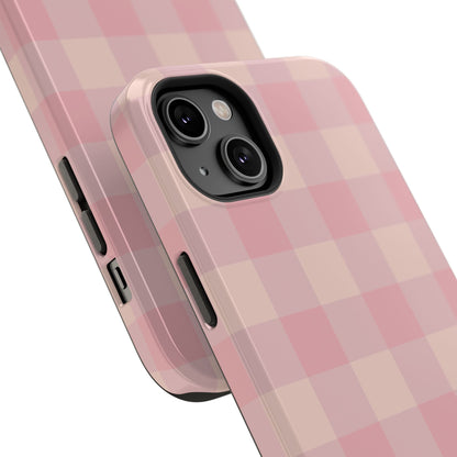 Pink Plaid Phone Case
