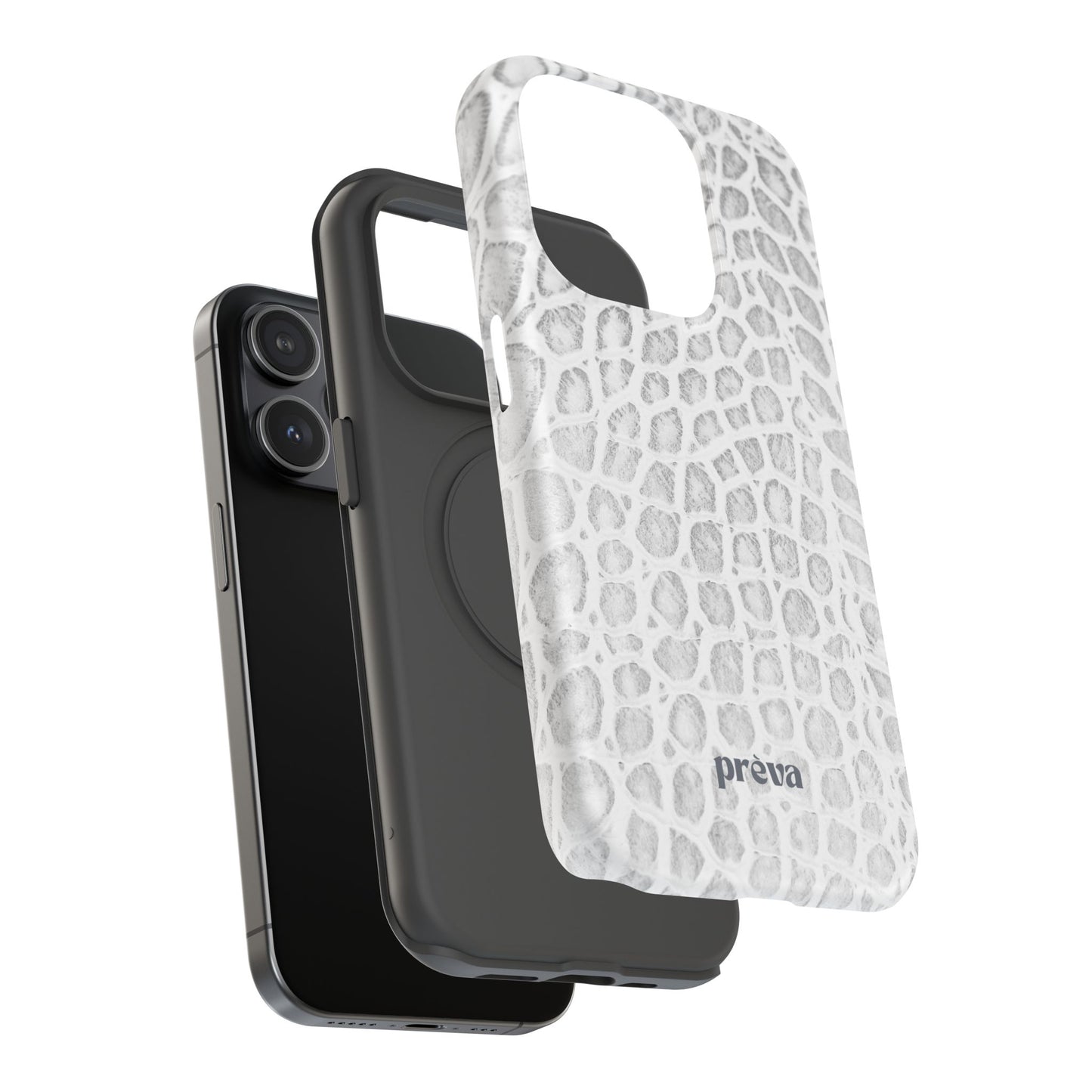 White Snake Phone Case