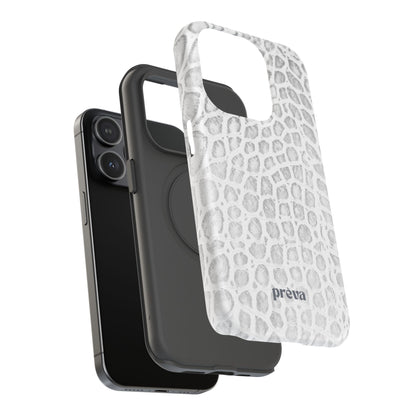 White Snake Phone Case
