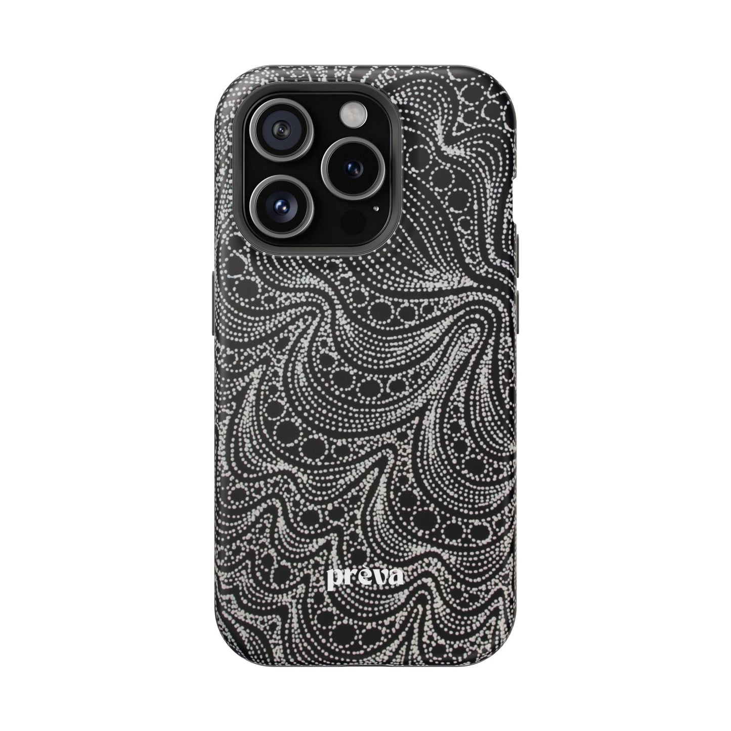 Abstract Midnight Lace Phone Case