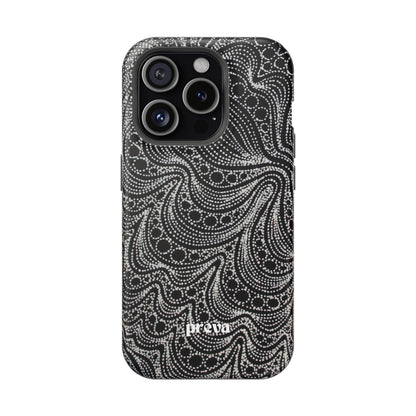 Abstract Midnight Lace Phone Case
