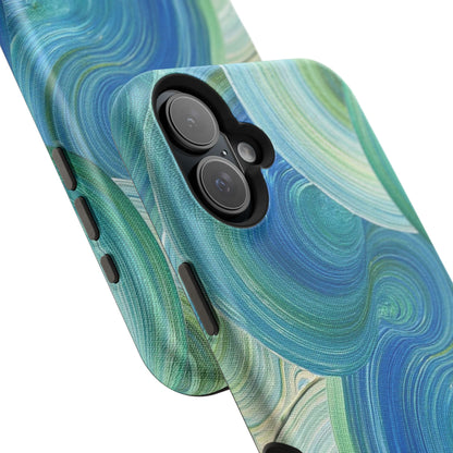 Swirling Ocean Impact-Resistant Phone Case