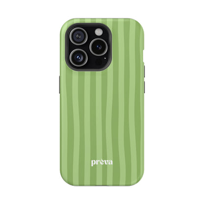 Light Green Stripes Phone Case