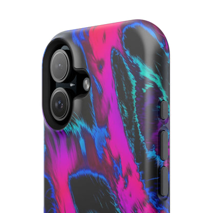 Neon Swirl Phone Case