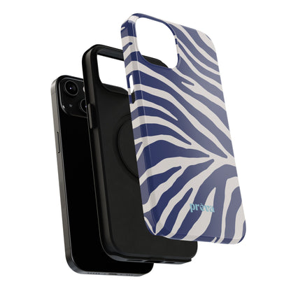 Blue Zebra Phone Case