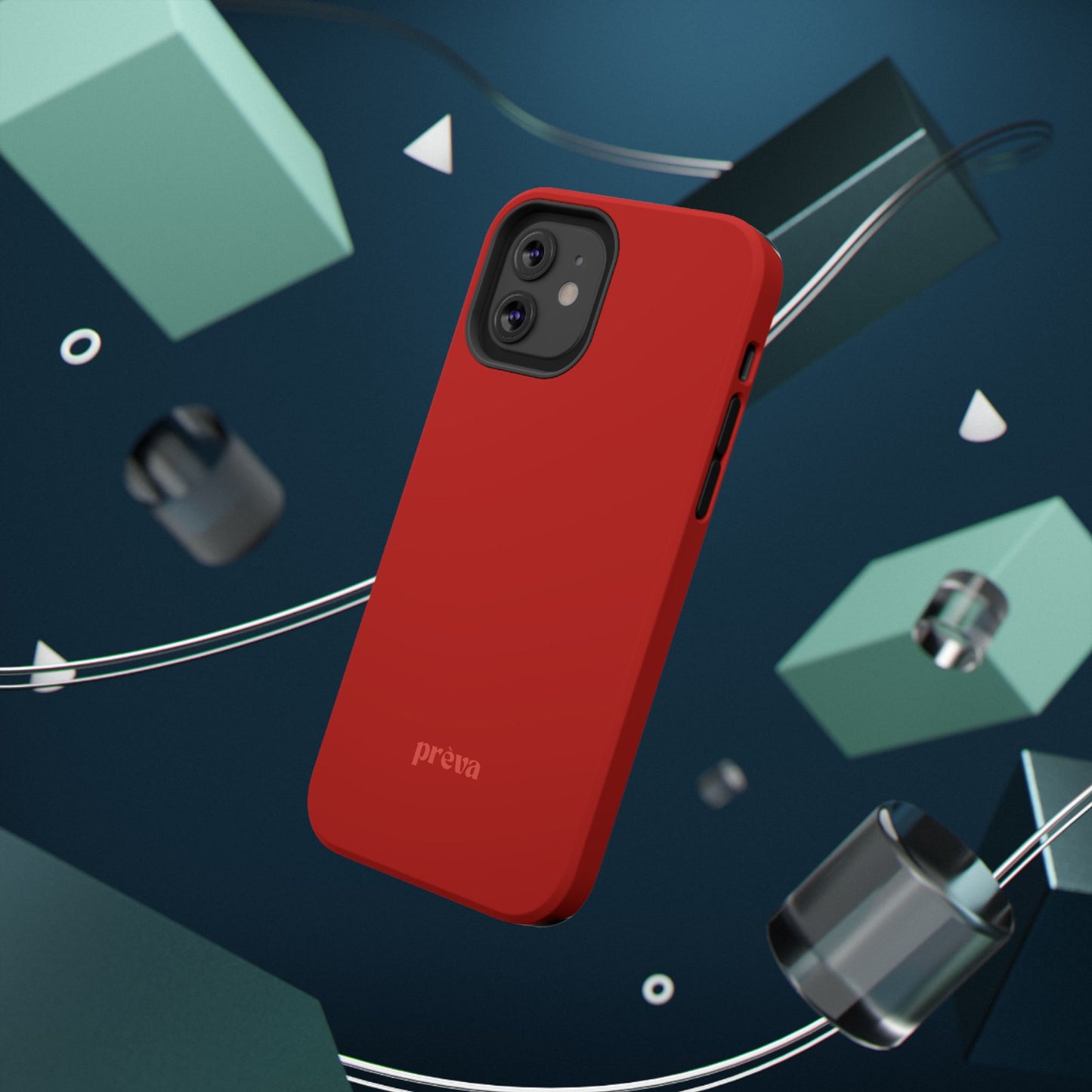 Bright Red Phone Case