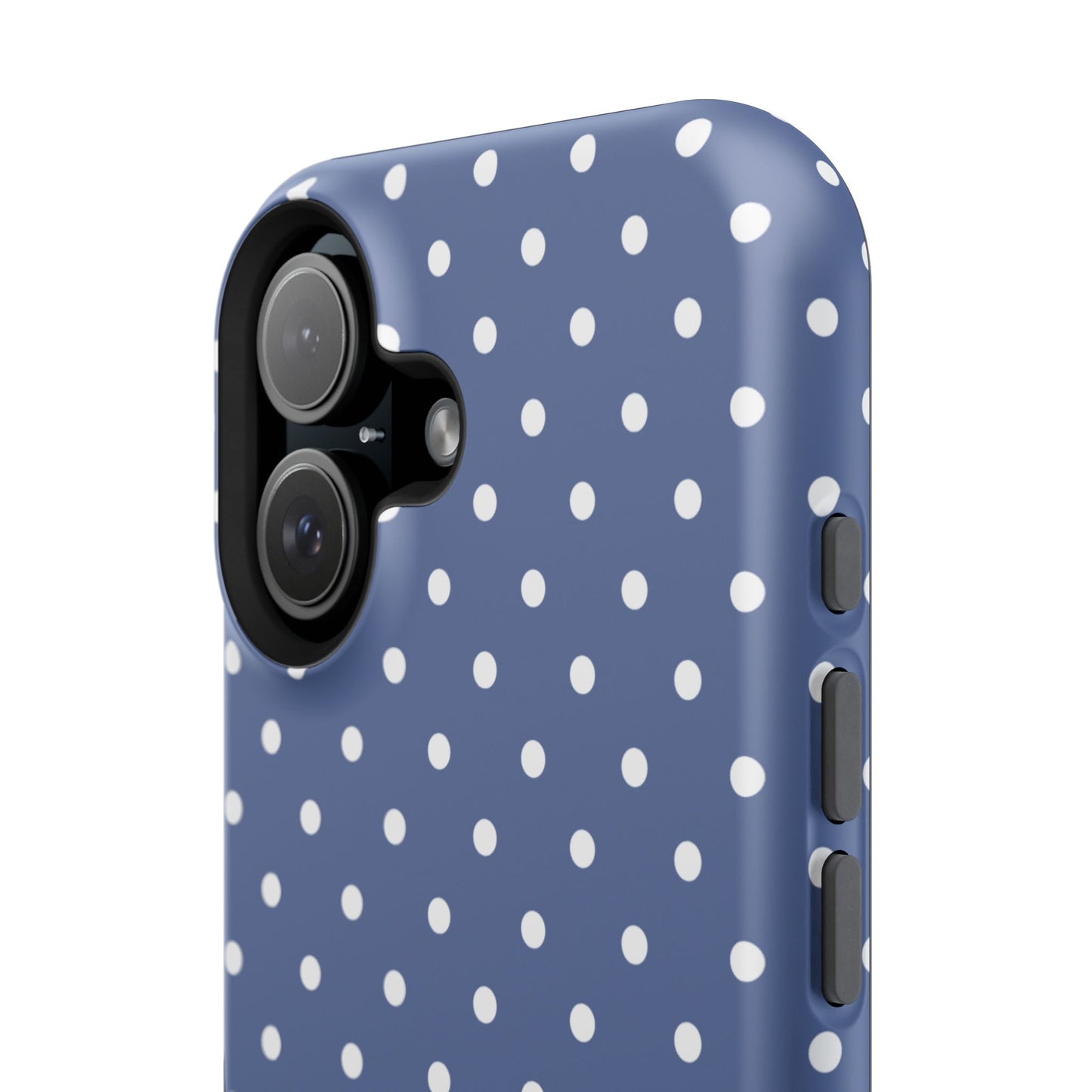 Navy Polka Dot Phone Case