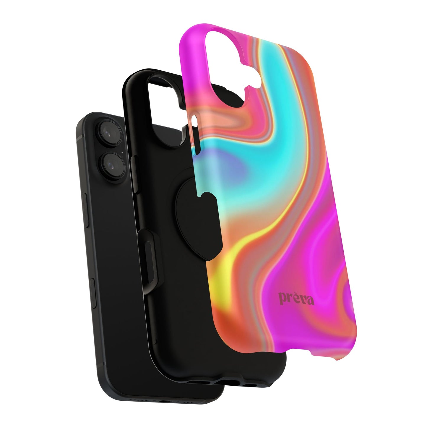 Iridescent Swirl Phone Case