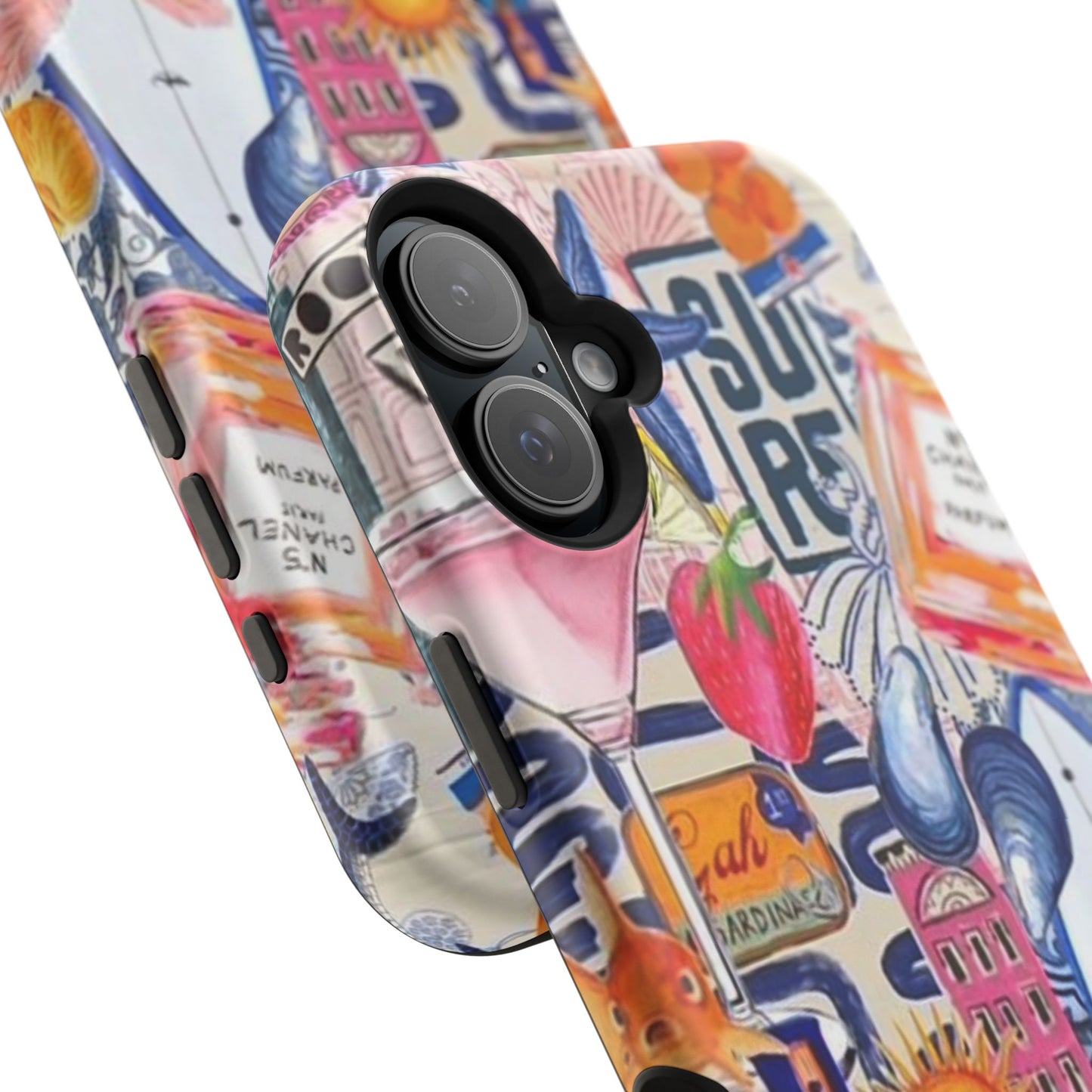Tropical Beach Collage Phone Case