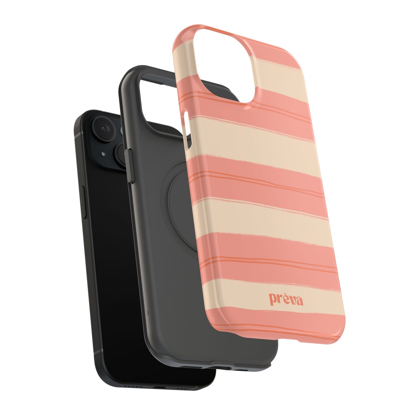 Coral Coast Stripes Phone Case