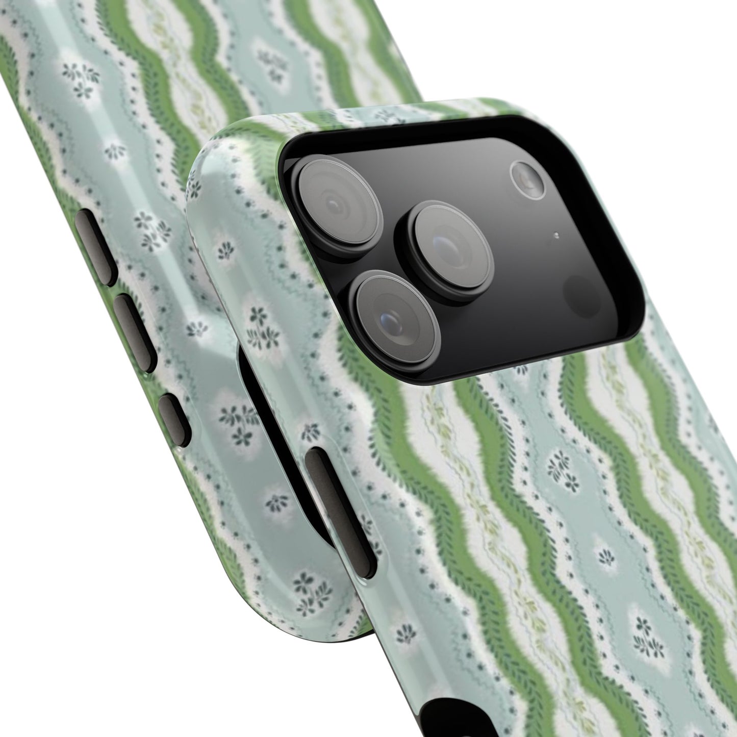 Green Waves Phone Case