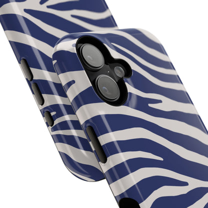 Blue Zebra Phone Case