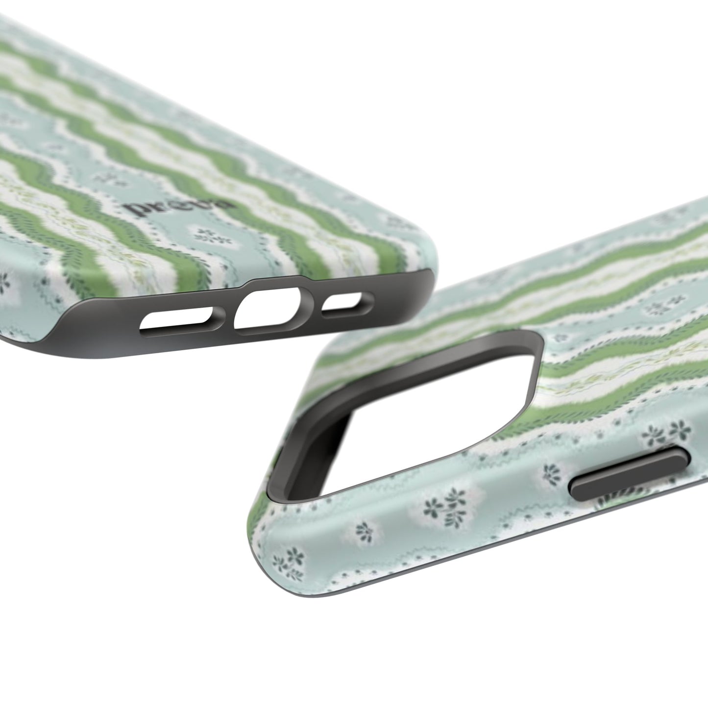 Green Waves Phone Case