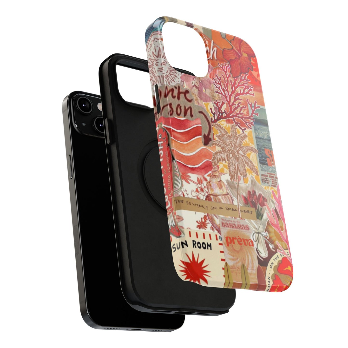 Vintage Floral Collage Phone Case