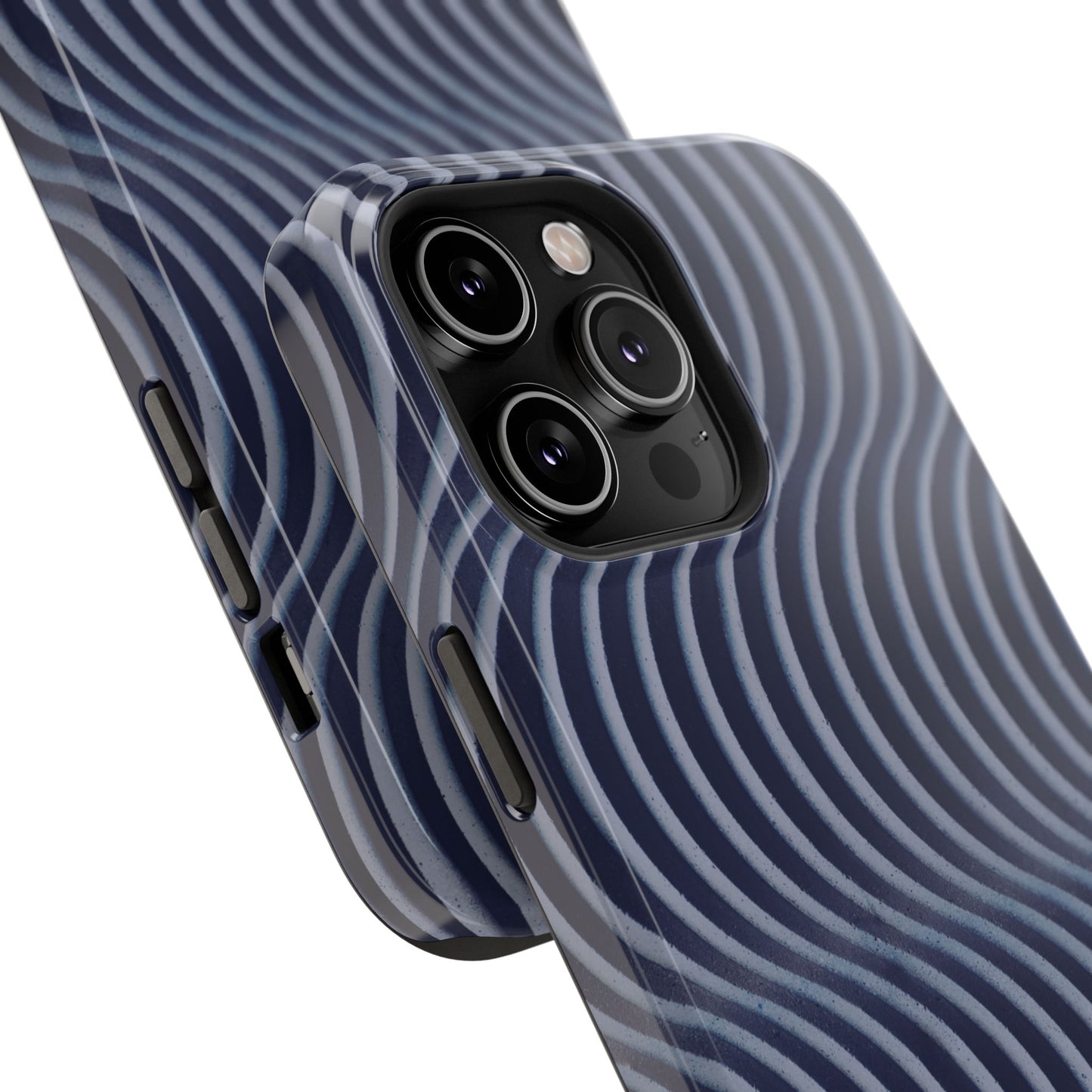 Wavy Navy Phone Case