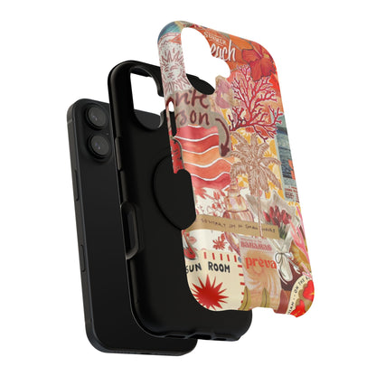Vintage Floral Collage Phone Case