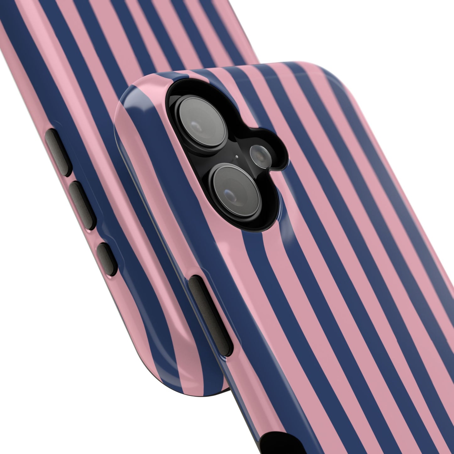 Blue and Pink Stripes Case