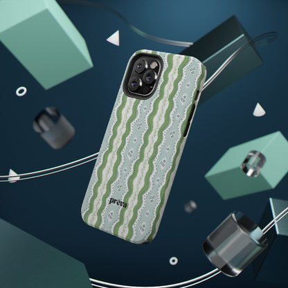 Green Waves Phone Case