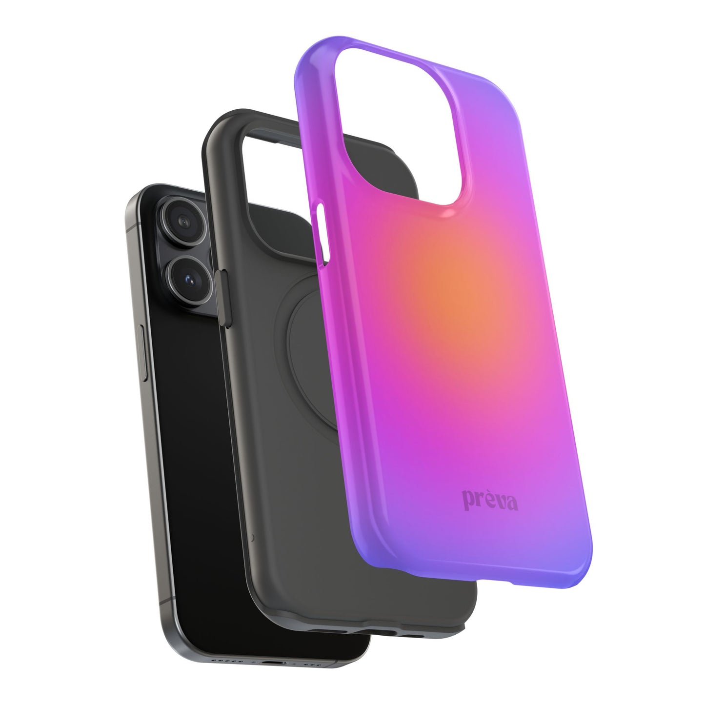 Purple Aura Phone Case