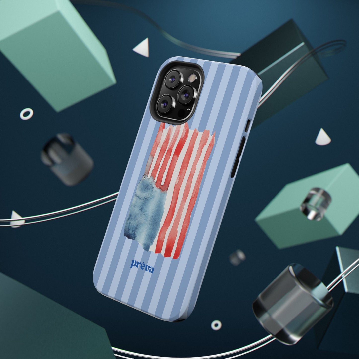 Blue Ribbon USA Phone Case