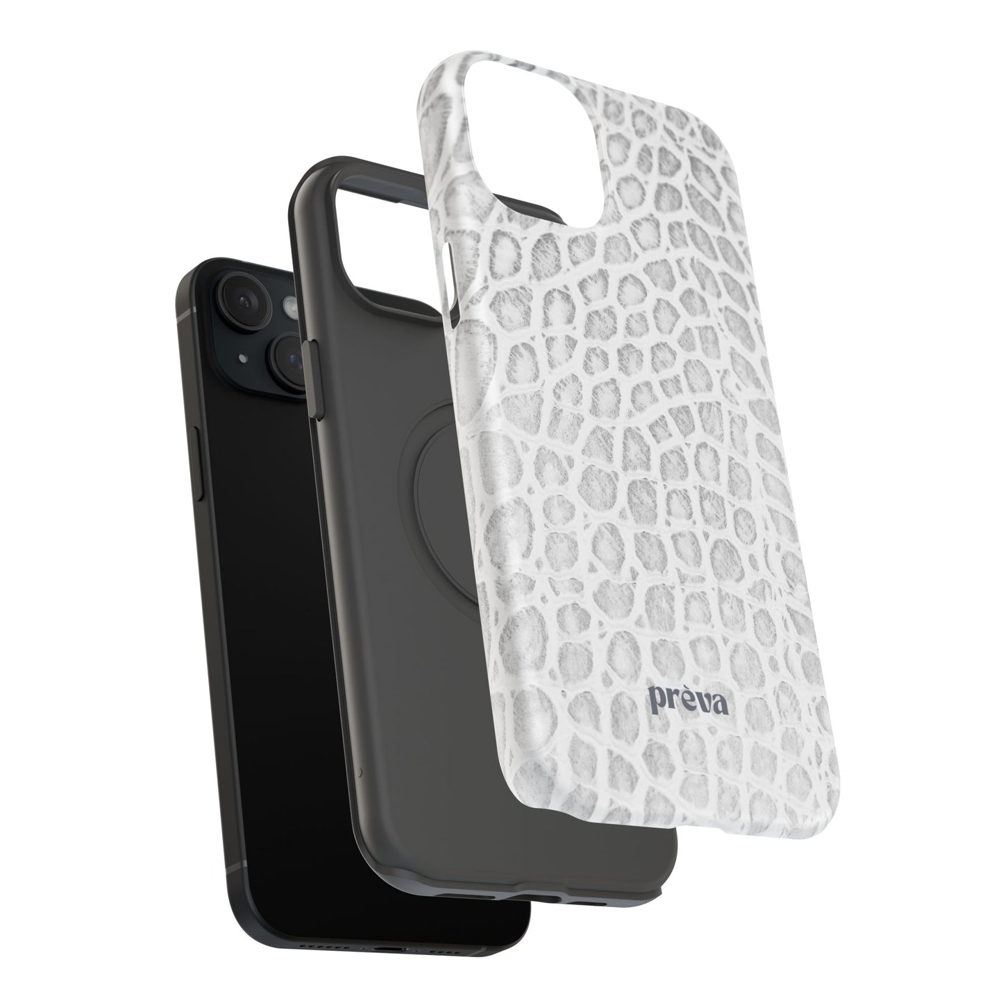 White Snake Phone Case