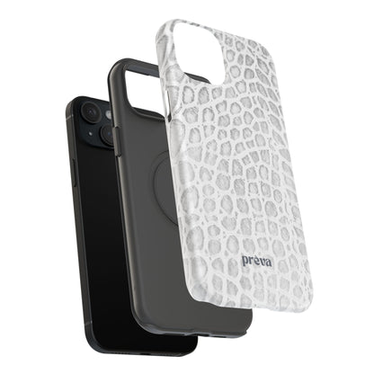 White Snake Phone Case