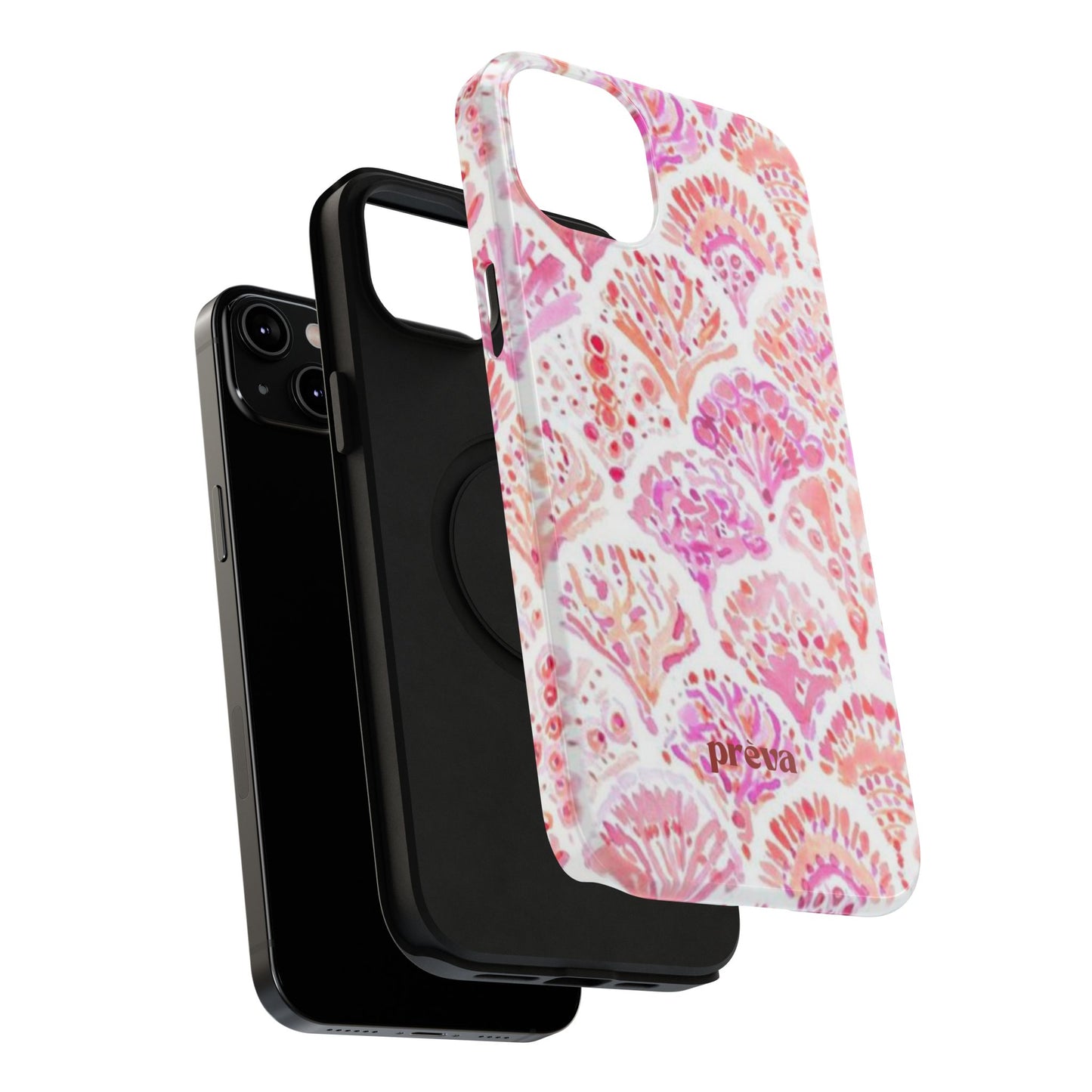 Pink Shell Watercolor Phone Case