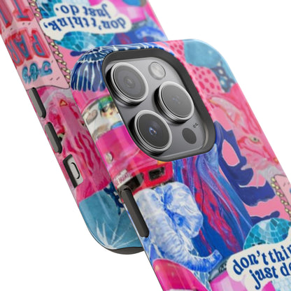 Vibrant Galaxy Collage Phone Case