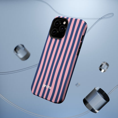Blue and Pink Stripes Case
